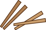 ヒノキで箸づくり